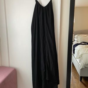 Sunset & Spring Black maxi dress